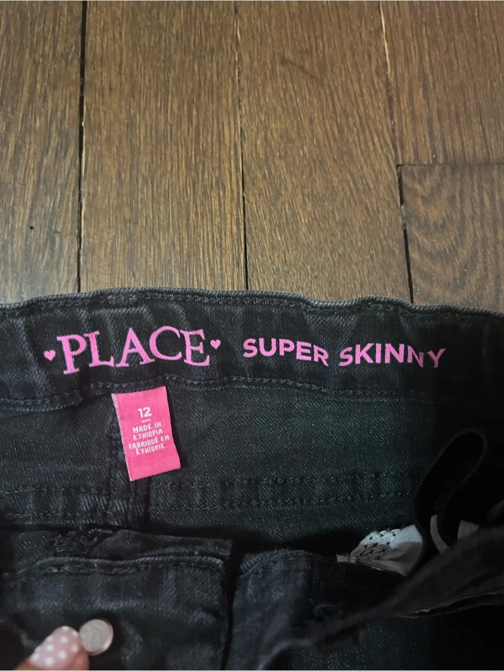 The Children's Place Black Skinny Jeans for Kids